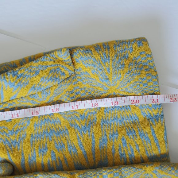 VINTAGE 60's Pea Coat Funky Printed - Picture 6 of 6